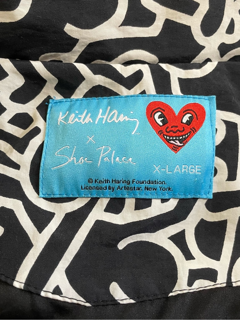 Keith Haring x Shoe Palace Puffer Jacket Size XL EUC - Picture 4 of 12